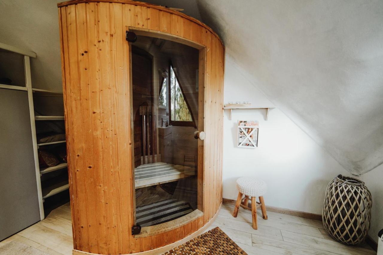 Chalet Scandinave Avec Sauna Ir - In The Woods Gesves 외부 사진